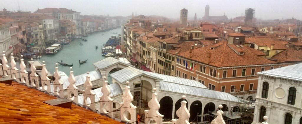 L’architettura di Venezia vista dall’alto